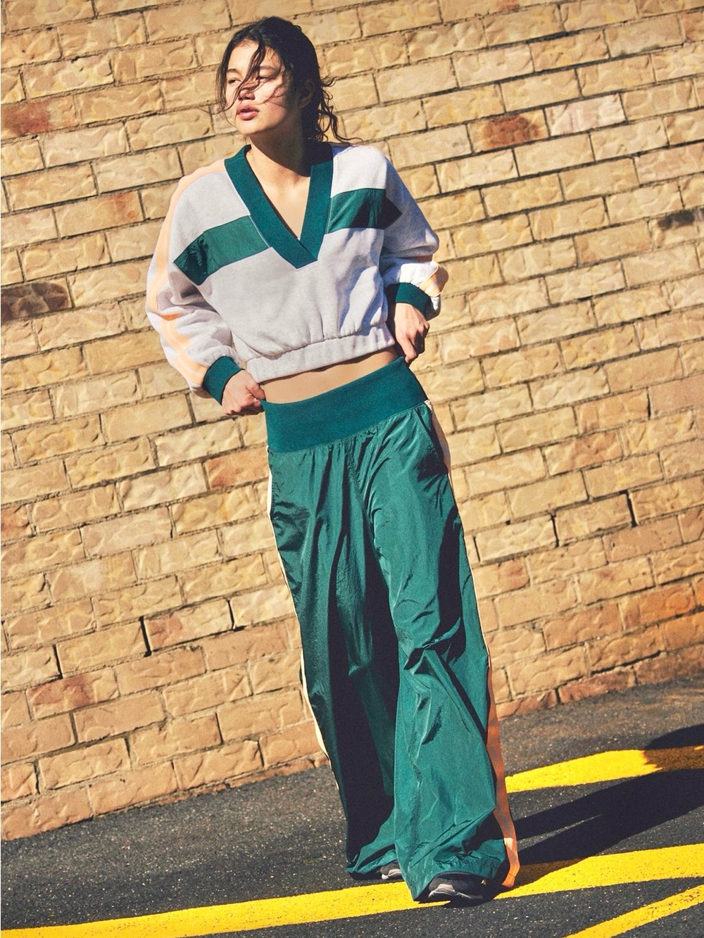 Free People Movement Time Trials Set XL Track Pants Pullover NWT 
Size XL - Picture 3 of 9